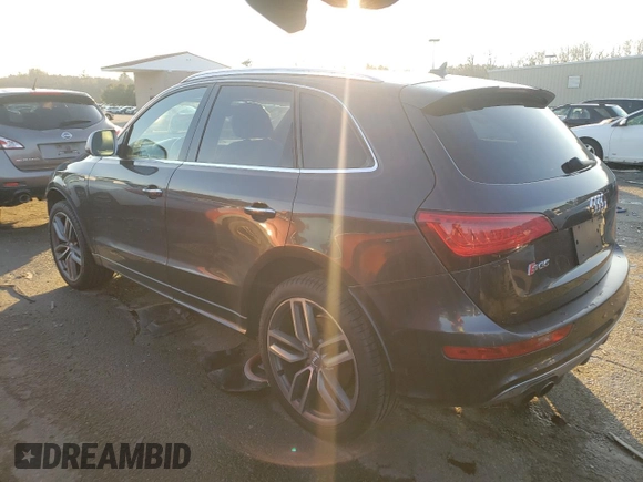 2015 Audi SQ5 Premium Plus with VIN WA1CGAFPXFA058343, listed as a Copart auction lot 36026453 with 106,535 mi miles. Bid and sale history available at carsss.com. Image 2.