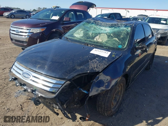 2008 Ford Fusion S with VIN 3FAHP06ZX8R175121, listed as a IAAI auction lot 41523713 with 1 mi miles. Bid and sale history available at carsss.com. Image 6.
