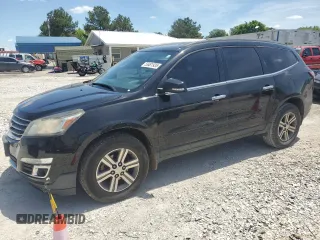 2016 Chevrolet Traverse LT z VIN 1GNKRGKD8GJ203009, wystawiony jako Copart lot #55481935 z przebiegiem 144 193 mil mil oraz Szkoda całkowita • Salvage title. Historia ofert i sprzedaży dostępna na DreamBid. Obrazek 1.