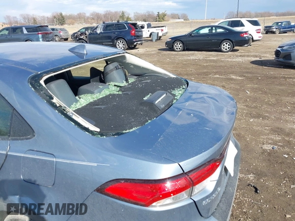 2020 Toyota Corolla LE with VIN JTDEPRAEXLJ026488, listed as a IAAI auction lot 41678973 with 136,982 mi miles and . Bid and sale history available at DreamBid. Image 20.