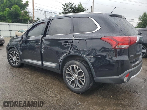 2016 Mitsubishi Outlander GT with VIN JA4JZ4AX1GZ051410, listed as a Copart auction lot 59039995 with 120,892 mi miles and Salvage title. Bid and sale history available at DreamBid. Image 2.