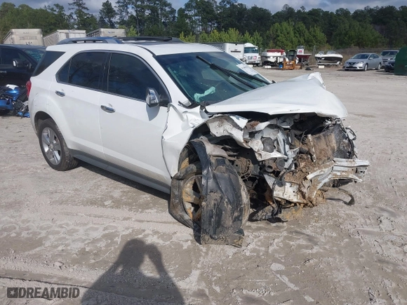 2010 Chevrolet Equinox LTZ with VIN 2CNFLFEY5A6339392, listed as a IAAI auction lot 41446304 with 138,461 mi miles. Bid and sale history available at carsss.com. Image 1.