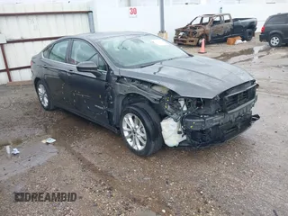 2019 Ford Fusion Hybrid SE with VIN 3FA6P0LU3KR108898, listed as a IAAI auction lot 41882847 with 159,076 mi miles. Bid and sale history available at carsss.com. Image 1.