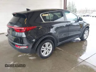 2017 Kia Sportage LX with VIN KNDPMCAC6H7084387, listed as a IAAI auction lot 41860593 with 67,372 mi miles and . Bid and sale history available at carsss.com. Image 4.
