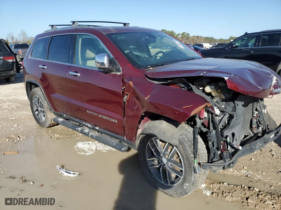 2018 Jeep Grand Cherokee Limited with VIN 1C4RJFBG0JC342579, listed as a Copart auction lot 89411315 with 35,385 mi miles and Clean Title. Bid and sale history available at carsss.com. Image 4.