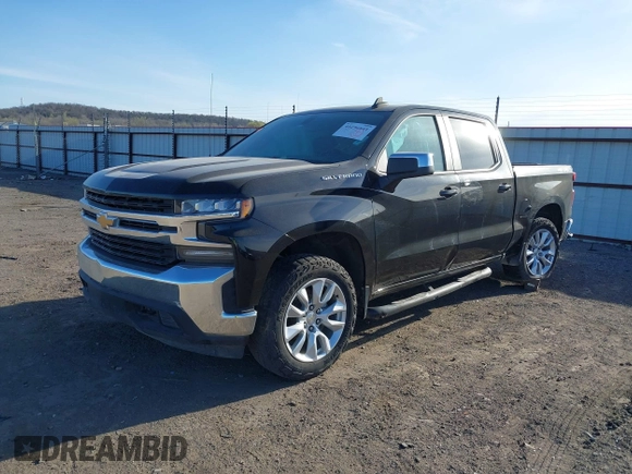 2019 Chevrolet Silverado 1500 LT with VIN 3GCUYDED0KG168295, listed as a IAAI auction lot 40256641 with 102,415 mi miles. Bid and sale history available at carsss.com. Image 2.