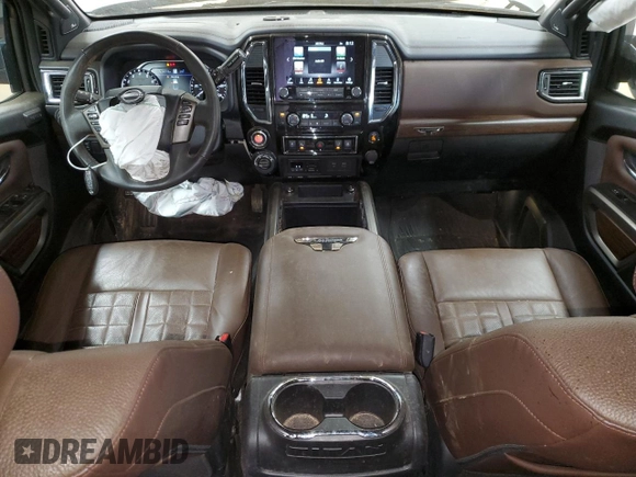 2024 Nissan Titan Pro-4X with VIN 1N6AA1ED5RN111708, listed as a Copart auction lot 42356375 with 31,487 mi miles and Salvage title. Bid and sale history available at DreamBid. Image 8.