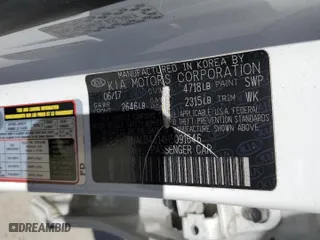 2017 Kia Cadenza Premium with VIN KNALB4J14H5091646, listed as a Copart auction lot 47455495 with 94,777 mi miles and Clean Title. Bid and sale history available at carsss.com. Image 13.
