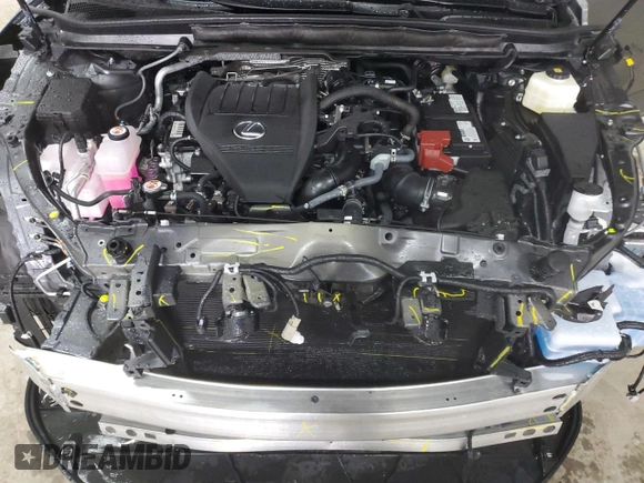2025 Lexus RX 350 with VIN 2T2BAMCA0SC089705, listed as a Copart auction lot 58418835 with 2,894 mi miles and Salvage title. Bid and sale history available at DreamBid. Image 12.