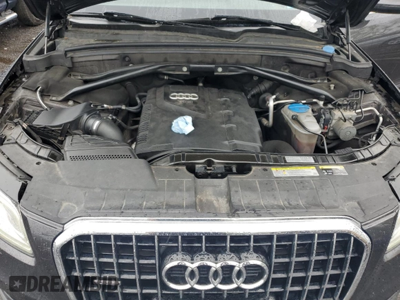 2014 Audi Q5 Premium Plus with VIN WA1LFAFP4EA107523, listed as a Copart auction lot 55739875 with 180,557 mi miles and Clean title. Bid and sale history available at DreamBid. Image 12.