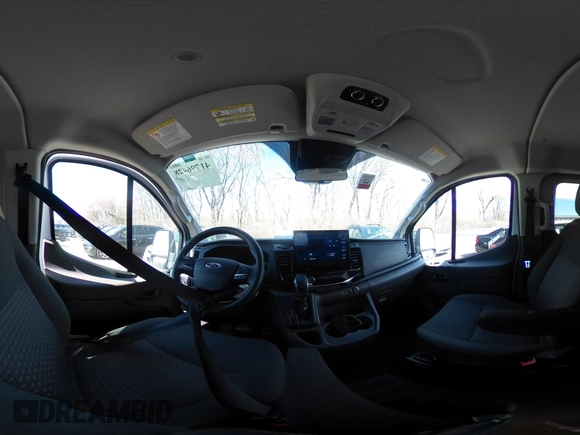 2023 Ford Transit Passenger XL with VIN 1FBAX2YG2PKA45201, listed as a IAAI auction lot 41796428 with 34,040 mi miles and . Bid and sale history available at DreamBid. Image 21.