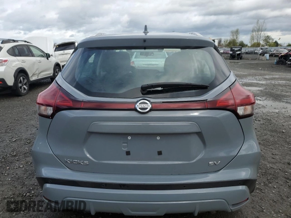 2021 Nissan Kicks SV with VIN 3N1CP5CV1ML544046, listed as a Copart auction lot 51936865 with 49,373 mi miles and Salvage Title. Bid and sale history available at DreamBid. Image 6.