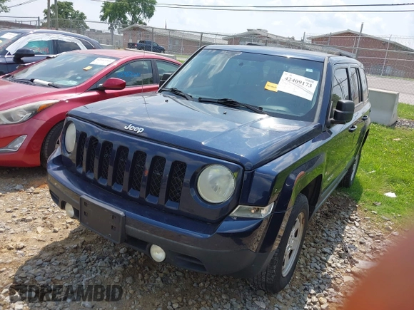 2012 Jeep Patriot Sport with VIN 1C4NJRBB6CD578865, listed as a IAAI auction lot 42409173 with 173,975 mi miles and . Bid and sale history available at DreamBid. Image 2.