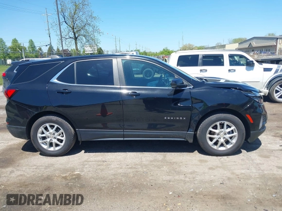 2022 Chevrolet Equinox LT z VIN 3GNAXKEV6NL110651, wystawiony jako IAAI lot #42228810 z przebiegiem 53 659 mil mil oraz . Historia ofert i sprzedaży dostępna na DreamBid. Obrazek 13.