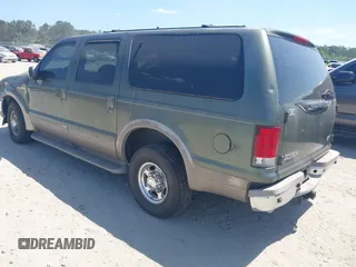 2001 Ford Excursion Limited z VIN 1FMNU42S71EA08659, wystawiony jako IAAI lot #42073155 z przebiegiem 393 805 mil mil oraz . Historia ofert i sprzedaży dostępna na DreamBid. Obrazek 3.