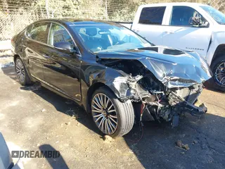 2014 Kia Cadenza Premium with VIN KNALN4D76E5137996, listed as a IAAI auction lot 41399665 with 130,797 mi miles. Bid and sale history available at carsss.com. Image 1.