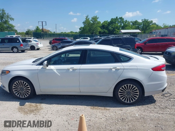 2018 Ford Fusion Titanium with VIN 3FA6P0D98JR134230, listed as a IAAI auction lot 42567084 with 107,459 mi miles and . Bid and sale history available at DreamBid. Image 14.