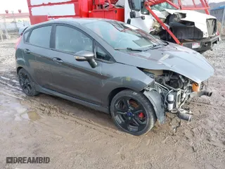 2019 Ford Fiesta ST with VIN 3FADP4GX2KM139687, listed as a IAAI auction lot 41649831 with 111,108 mi miles. Bid and sale history available at carsss.com. Image 1.