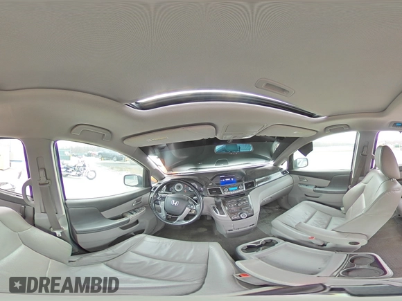 2011 Honda Odyssey EX-L with VIN 5FNRL5H63BB098661, listed as a Copart auction lot 52566345 with 177,071 mi miles and Salvage Title. Bid and sale history available at DreamBid. Image 14.