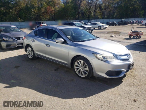 2017 Acura ILX w/Premium Pkg with VIN 19UDE2F79HA009113, listed as a Copart auction lot 81639674 with 87,807 mi miles and Salvage Title. Bid and sale history available at carsss.com. Image 4.