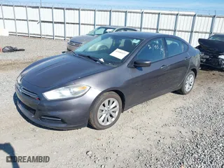 2014 Dodge Dart Aero with VIN 1C3CDFDH8ED823719, listed as a IAAI auction lot 41680327 with 97,261 mi miles. Bid and sale history available at carsss.com. Image 2.