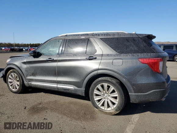 2020 Ford Explorer Limited with VIN 1FMSK8FH5LGA21593, listed as a Copart auction lot 44259645 with 51,693 mi miles and Salvage Title. Bid and sale history available at carsss.com. Image 2.