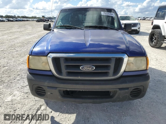 2004 Ford Ranger XLT Appearance with VIN 1FTZR44E74PA94580, listed as a Copart auction lot 79320394 with Not Provided miles and Salvage Title. Bid and sale history available at carsss.com. Image 5.
