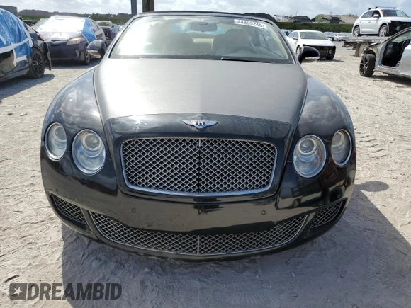 2010 Bentley Continental GT with VIN SCBDP3ZA2AC064277, listed as a Copart auction lot 44899245 with 38,206 mi miles and Salvage Title. Bid and sale history available at DreamBid. Image 5.