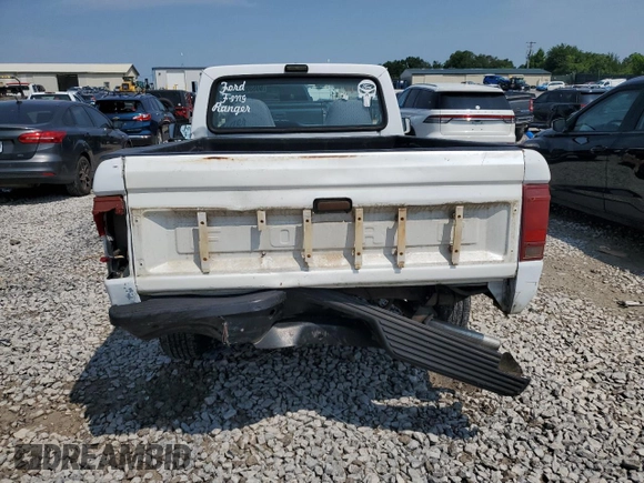 1992 Ford Ranger with VIN 1FTCR10A2NUB87548, listed as a Copart auction lot 60536035 with 1,884 mi miles and Salvage title. Bid and sale history available at DreamBid. Image 6.