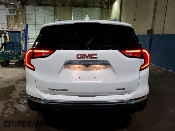 2021 GMC Terrain SLT with VIN 3GKALVEV2ML312279, listed as a Copart auction lot 86214074 with 93,484 mi miles and Clean Title. Bid and sale history available at DreamBid. Image 6.