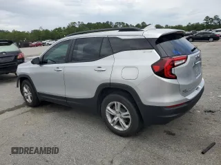 2022 GMC Terrain SLE with VIN 3GKALMEV8NL116133, listed as a Copart auction lot 59730865 with 46,227 mi miles and Salvage title. Bid and sale history available at DreamBid. Image 2.