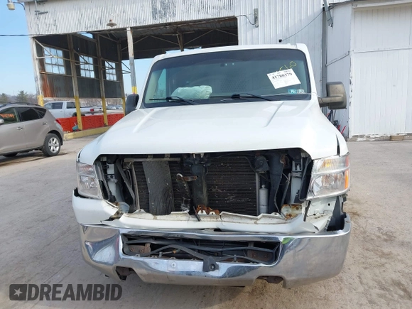 2013 Nissan NV S with VIN 1N6BF0KL1DN106560, listed as a IAAI auction lot 41780379 with 181,657 mi miles. Bid and sale history available at carsss.com. Image 6.