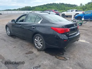 2014 Infiniti Q50 Sport with VIN JN1BV7AR9EM684260, listed as a IAAI auction lot 42332719 with 194,447 mi miles and . Bid and sale history available at DreamBid. Image 3.