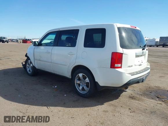 2012 Honda Pilot EX-L with VIN 5FNYF4H56CB021904, listed as a IAAI auction lot 41798179 with 190,617 mi miles and . Bid and sale history available at DreamBid. Image 3.
