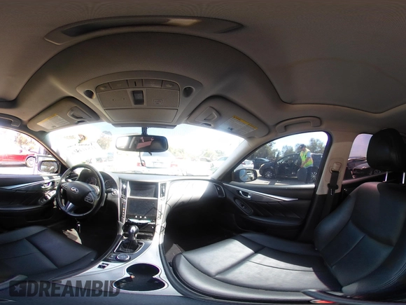 2016 Infiniti Q50 3.0t Premium with VIN JN1EV7AP5GM304586, listed as a IAAI auction lot 41841233 with 103,051 mi miles. Bid and sale history available at carsss.com. Image 21.