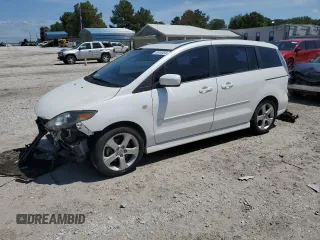2007 Mazda 5 Touring with VIN JM1CR293270144655, listed as a Copart auction lot 65180454 with 104,981 mi miles and Salvage Title. Bid and sale history available at carsss.com. Image 1.