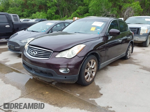 2008 Infiniti EX Journey with VIN JNKAJ09E18M303484, listed as a IAAI auction lot 42072050 with Not Provided miles. Bid and sale history available at carsss.com. Image 2.
