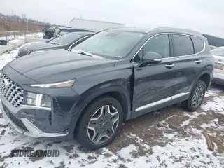 2023 Hyundai Santa Fe Hybrid SEL Premium with VIN 5NMS3DA13PH014726, listed as a IAAI auction lot 41540716 with 33,605 mi miles. Bid and sale history available at carsss.com. Image 2.