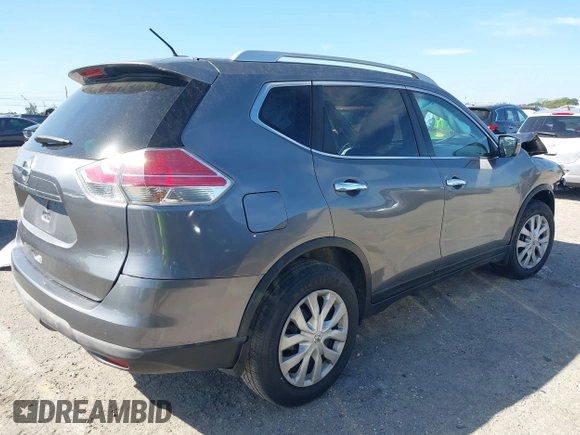 2016 Nissan Rogue S with VIN JN8AT2MT1GW017218, listed as a IAAI auction lot 41739158 with 116,455 mi miles and . Bid and sale history available at DreamBid. Image 4.
