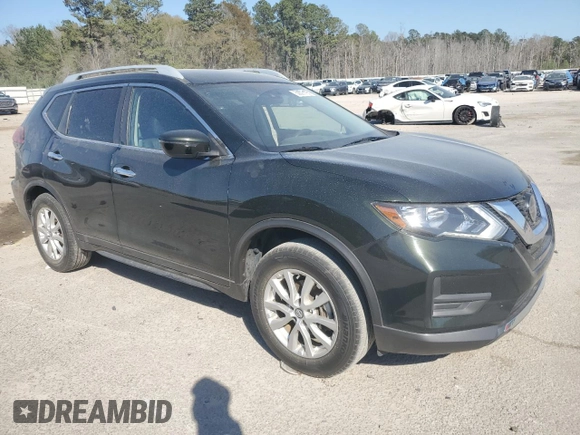 2020 Nissan Rogue SV with VIN 5N1AT2MT9LC707401, listed as a Copart auction lot 50393195 with 31,680 mi miles and Salvage Title. Bid and sale history available at DreamBid. Image 4.