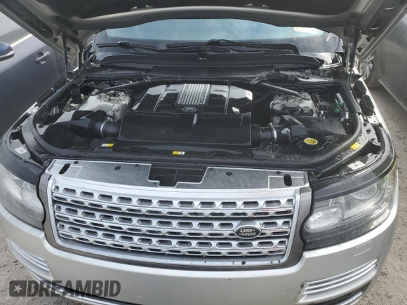 2016 Land Rover Range Rover with VIN SALGV3EF6GA272015, listed as a Copart auction lot 74750434 with 57,778 mi miles and Salvage title. Bid and sale history available at DreamBid. Image 12.