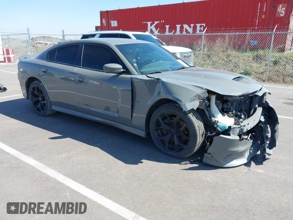 2019 Dodge Charger GT with VIN 2C3CDXHG2KH691868, listed as a IAAI auction lot 41943147 with 94,365 mi miles and . Bid and sale history available at DreamBid. Image 1.