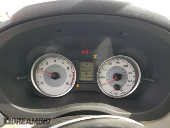 2012 Subaru Impreza Special Sports Premium z VIN JF1GPAL65CH247266, wystawiony jako Copart lot #54435545 z przebiegiem 99 943 mil mil oraz Szkoda całkowita • Salvage title. Historia ofert i sprzedaży dostępna na DreamBid. Obrazek 9.