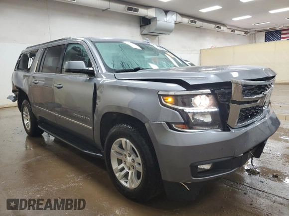 2020 Chevrolet Suburban LT with VIN 1GNSKHKCXLR188722, listed as a Copart auction lot 41432455 with 63,802 mi miles and Non Repairable. Bid and sale history available at carsss.com. Image 4.