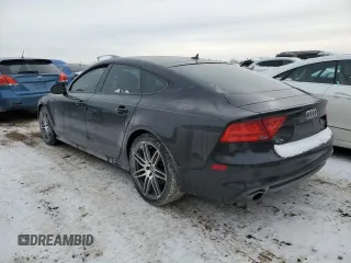 2014 Audi A7 3.0 Prestige with VIN WAU2GAFC8EN035629, listed as a Copart auction lot 45362845 with 81,263 mi miles and Salvage Title. Bid and sale history available at carsss.com. Image 2.