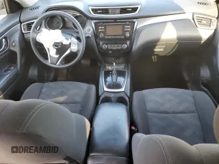 2016 Nissan Rogue SV with VIN KNMAT2MV3GP613566, listed as a Copart auction lot 85194384 with 138,423 mi miles and Salvage Title. Bid and sale history available at carsss.com. Image 8.