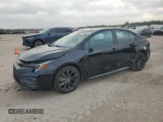 2024 Toyota Corolla XSE with VIN 5YFT4MCEXRP187024, listed as a Copart auction lot 51698325 with 57,561 mi miles and Salvage Title. Bid and sale history available at carsss.com. Image 1.