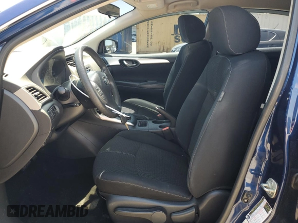 2017 Nissan Sentra S with VIN 3N1AB7AP5HY338467, listed as a Copart auction lot 52025745 with 164,890 mi miles and Salvage title. Bid and sale history available at DreamBid. Image 7.