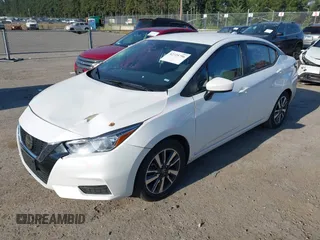 2022 Nissan Versa SV with VIN 3N1CN8EV2NL861856, listed as a IAAI auction lot 42725796 with 44,431 mi miles and . Bid and sale history available at DreamBid. Image 18.