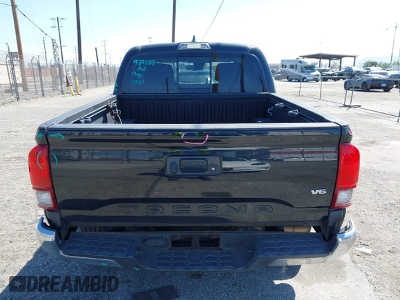 2018 Toyota Tacoma SR5 with VIN 3TMAZ5CN1JM061127, listed as a IAAI auction lot 42012247 with 119,381 mi miles and . Bid and sale history available at DreamBid. Image 16.